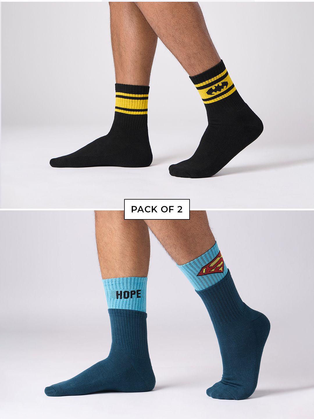 DC: Legends Combo (Pack of 2) Socks Online