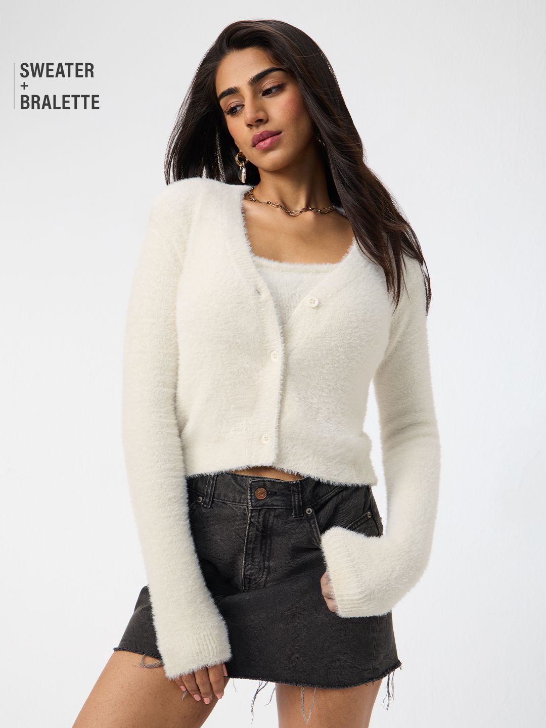 Fuzzy Co-ord Set: Frost Women Co-ord Sets Online