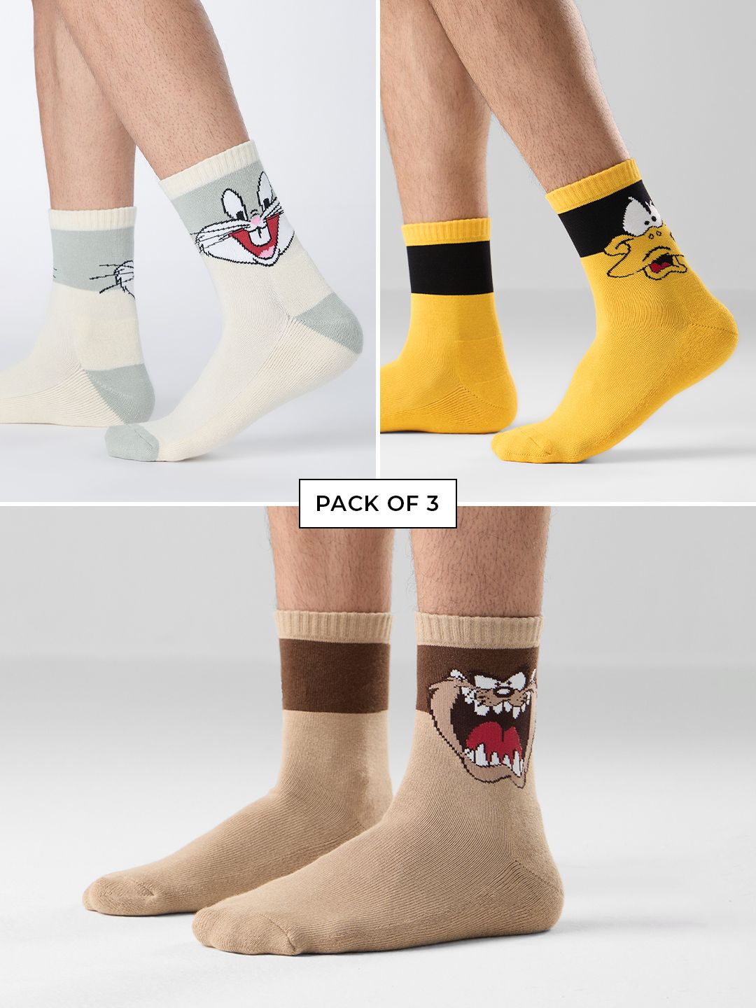 Looney Tunes: Classic Trio (Pack of 3) Socks Online