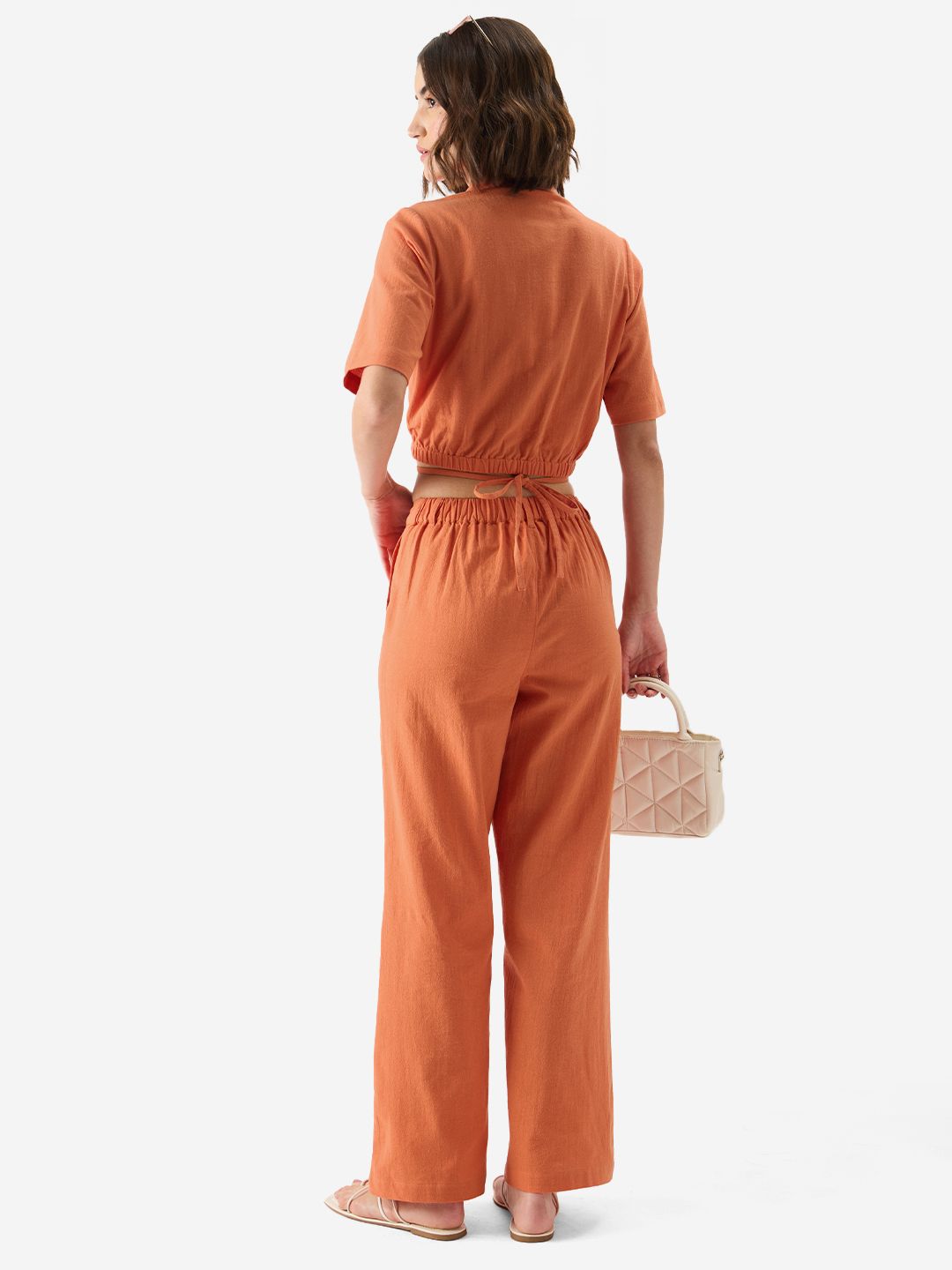 Buy Solids: Rust Set Women Co-ord Sets