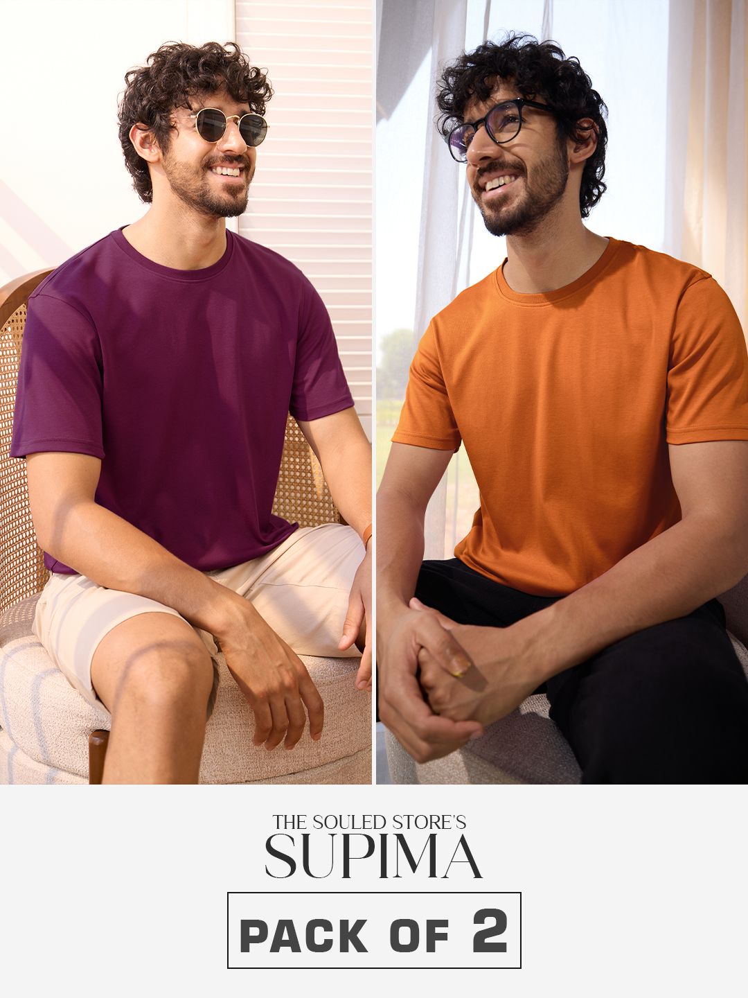 Supima: Fiesta (Pack of 2) Supima T-Shirts online