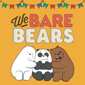 Buy Official We bare Bears Merchandise online exclusively at The Souled